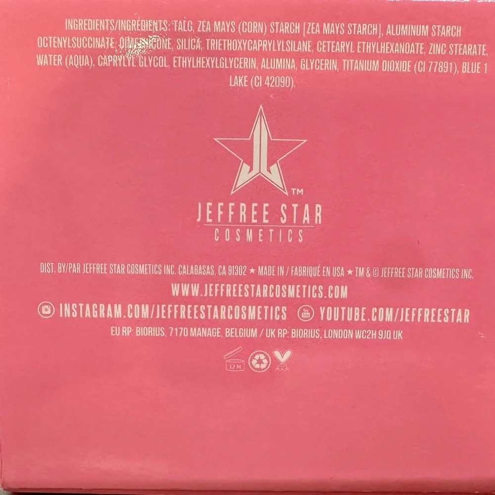 3/$15 🌼 Jeffree Star Delicious Eyeshadow